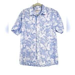 Trunks Surf and Swim Co aloha hawaiian shirt Linen Cotton Blend